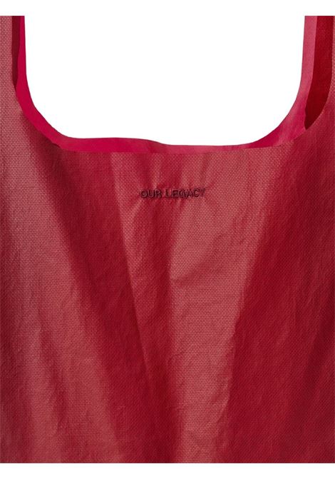 grocery bag unisex red OUR LEGACY | A2268GCN